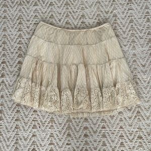 Free people, intimately lace skirt, large